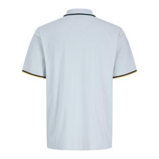 Polo Bleu Clair Homme Jack & Jones Jorten vue 2