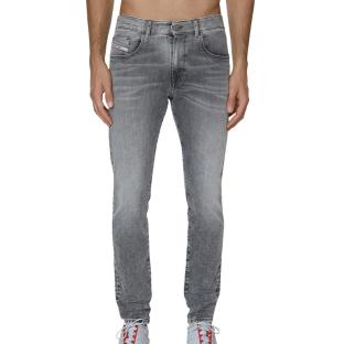 Jean Skinny Gris Homme Diesel Strukt pas cher