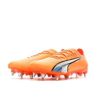 Chaussures de Football Orange Homme Puma Ultra Ultimate vue 6