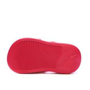 Sandales Roses Fille Adidas Backstrap vue 0