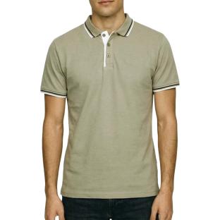 Polo Vert Homme Lee Cooper GLC2044 vue 0