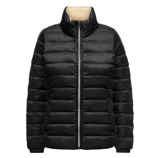 Doudoune Noir/Beige Femme Only Talire Quilted pas cher