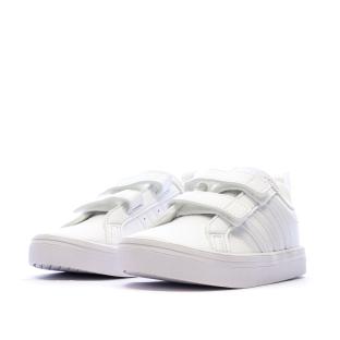 Baskets Blanches Garçon Adidas Vs Pace vue 0