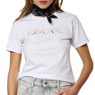 T-shirt Blanc Femme Kaporal VAPORE25 pas cher