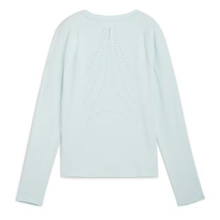 T-Shirt Manches Longues Bleu Femme Puma Run Cloudspun vue 0