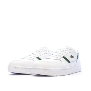 Baskets Blanc/Vert Homme Lacoste T-clip Set 224 vue 5