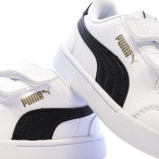 Zapatillas blancas/negras para niño Puma Shuffle ver 0