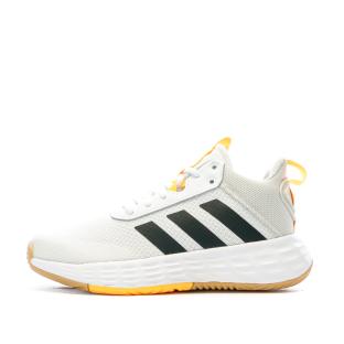 Chaussures de basket Blanc/Noir Garçon Adidas H06418 pas cher
