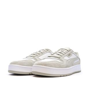 Baskets Beige/Blanc Homme Puma Court Classic Street vue 0