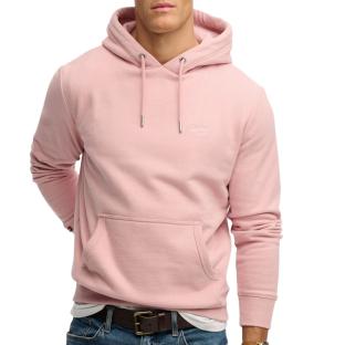 Sweat Rose Homme Superdry Essential Logo vue 0