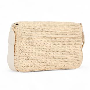 Sac à Bandoulière Beige Femme Tommy Hilfiger Th Spring Logo vue 2