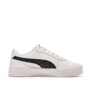 Baskets Blanches/Noires Femme Puma Carina 2.0 399397 vue 2