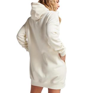 Sweat Robe Blanc Femme Converse Longline vue 2