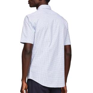 Chemise Bleu/Blanche Homme Tommy Hilfiger MW0MW35311 vue 2