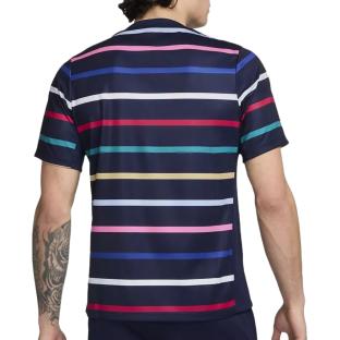 Equipe de France Maillot Prematch Marine Homme Nike 2024 vue 2