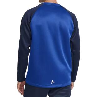 Sweat Bleu Homme Homme Craft Crewneck vue 2