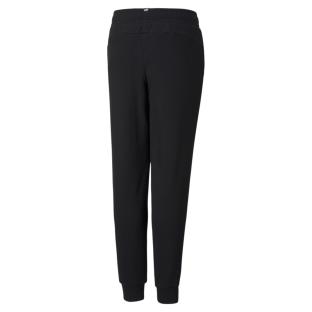 Jogging Noir Garçon Puma Essential Logo vue 2
