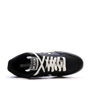 Baskets Blanc/Noir Homme Converse Weapon vue 4
