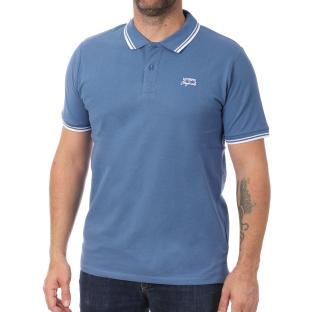 Polo Bleu Homme Lee Cooper Opan vue 0