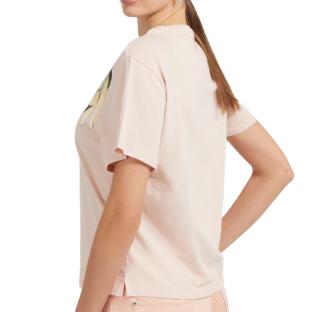 T-shirt Rose Femme Guess W3GI43JA914 vue 2