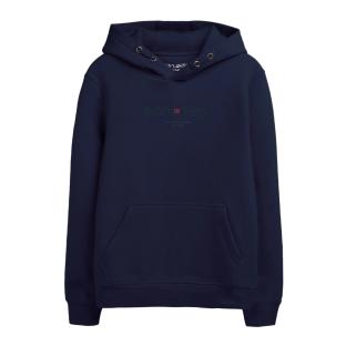 Sweat Marine Garçon Teddy Smith Hoody pas cher