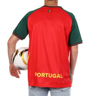 Portugal Maillot Supporter Rouge Mixte Sport Zone vue 0