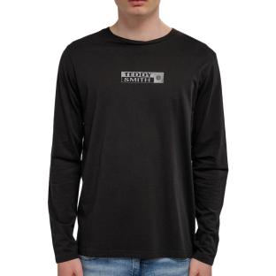 T-Shirt Noir Homme Teddy Smith John pas cher