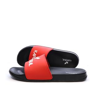Claquettes Rouge/Noir Homme Kaporal Baporal vue 0