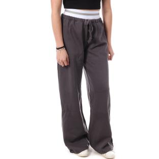 Pantalon Fluide Gris Femme Monday Premium 3256 pas cher