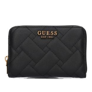Portefeuille Noir Guess Gracelyn Medium pas cher