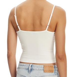 x 2 Débardeurs Blanc/Bleu Femme Tommy Hilfiger Essential vue 3