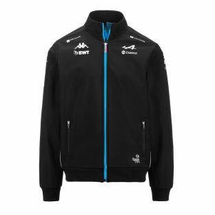 Veste Noire Garçon Kappa Amdacy Alpine F1 pas cher