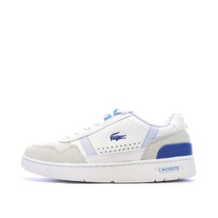 Baskets Blanches/Bleu Femme Lacoste Clip 124 vue 0