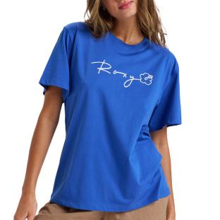 T-Shirt Bleu Femme Roxy Hangloose pas cher