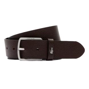 Ceinture Marron Cuir Homme Lacoste 35 Grainé vue 0