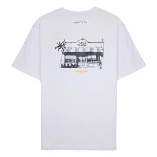 T-shirt Blanc Homme Teddy Smith Bistro vue 2