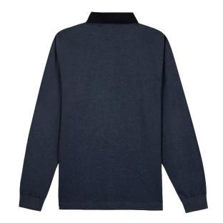 Polo Manches Longues Marine Homme TBS PEKANPOLS vue 0
