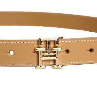 Ceinture Marron Femme Tommy Hilfiger Logo 2.5 vue 2