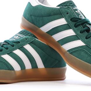 Gazelle Baskets Verte Homme Adidas vue 7