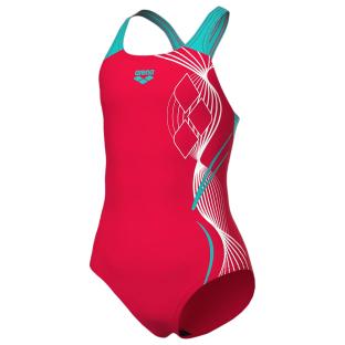 Maillot de bain Rouge Fille Arena 008670 pas cher