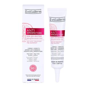 Soin Sos Boutons Anti-imperfection Evoluderm 15ml pas cher