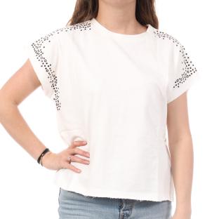 T-shirt Ecru Femme Kaporal Titow vue 0
