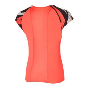 T-shirt Rose Femme technique Mizuno 62GA vue 2
