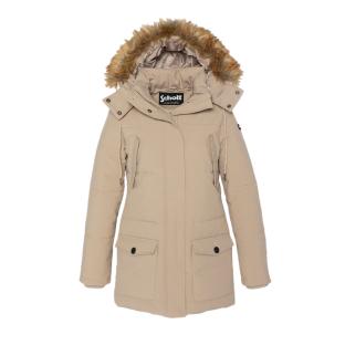 Parka Beige Femme Schott JKTCAMILIAW vue 0