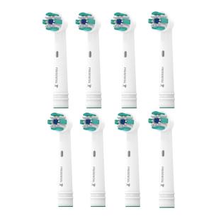 x8 Brossettes Rotative de Rechange Prodental Clean Action pas cher