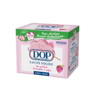 Savon Corps/Mains Solide Rose Dop à la Barbe à Papa 100g pas cher