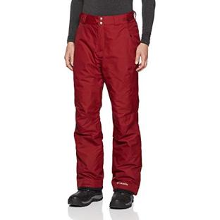 Pantalon de ski bordeaux homme Columbia Bugaboo Omni Heat vue 0