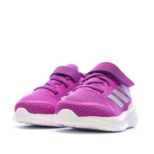 Baskets Violet Fille Adidas Runfalcon 5 vue 0