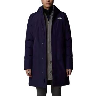 Chaqueta morada para mujer The North Face Suzanne Triclimate ver 0