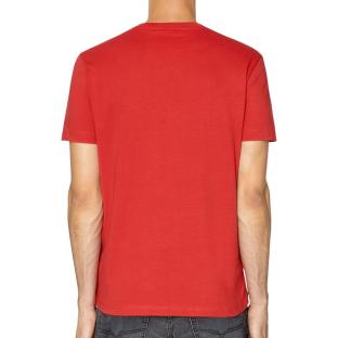 T-shirt Rouge Homme Diesel Diegor42A vue 2